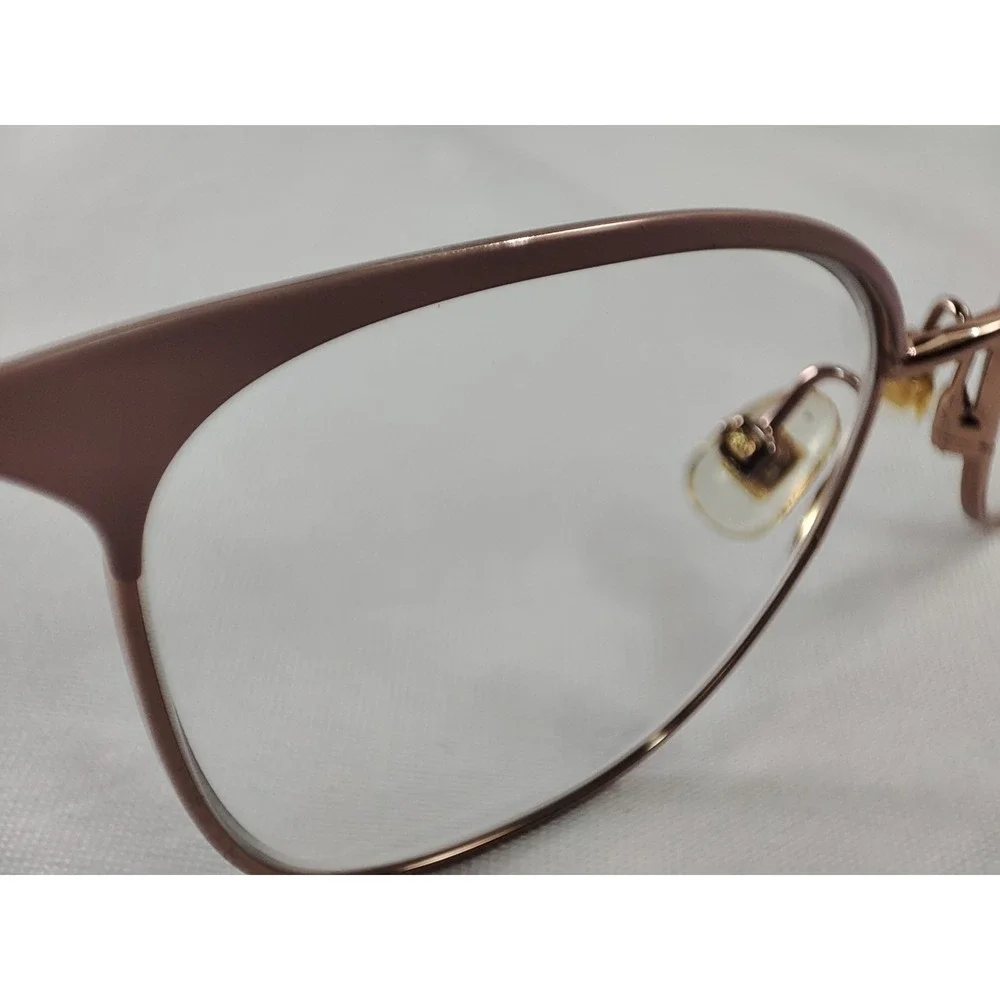 Kate Spade TANA/G 35J Rose‎ Gold Pink Cat Eye Eyeglasses *FRAMES ONLY* 140 Women